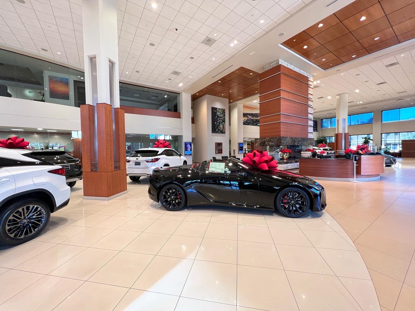 Premium Lexus Dealership Showroom